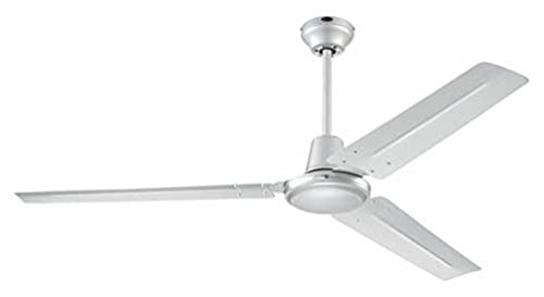 Westinghouse Lighting, Ventilatore A Soffitto Industrial, Interruttore A Parete, Ciclo Estate/Inverno, Ø 142 Cm 7250140