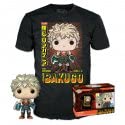 Funko Pop! & Tee (Adult): My Hero Academia - Katsuki Bakugo (Metallic) (Special Edition) Vinyl Figure & T-Shirt (Xl)