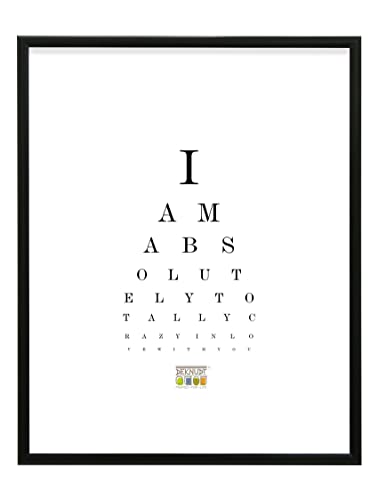 Deknudt Frames S024S2-60.0X90.0 - Cornice Portafoto In Alluminio, 60 X 90 Cm, Colore: Nero