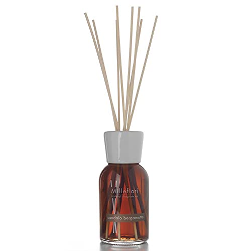 Millefiori Milano Diffusore Di Fragranza Per Ambienti | Sandalo Bergamotto | 250 Ml Di Fragranza