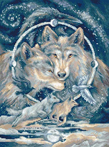 Letistitch - Kit Punto Croce Contato - Leti 955 In Spirit.I Am Free