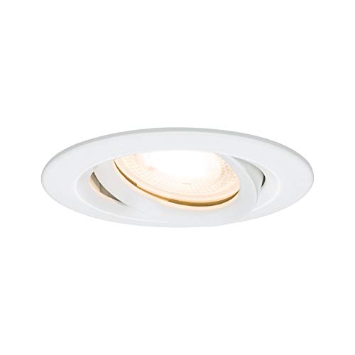 Paulmann 92897 Faretto Recessed Lighting Spot Bianco Gu10 7 W A+