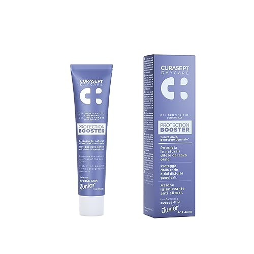 Curasept Daycare - Protection Booster Junior 7-12 Gel Dentifricio, 50Ml