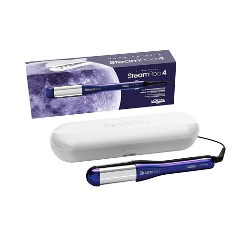 L'Oréal Professionnel Steampod 4 Moon Capsule Limited Edition, Piastra Per Capelli Professionale Tutto In Uno, Con Tecnologia A Vapore, Per Look Dal L