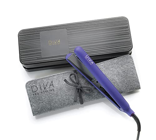 Diva Pro Styling Piastra Per Capelli Digitale, Viola - 1 Unità