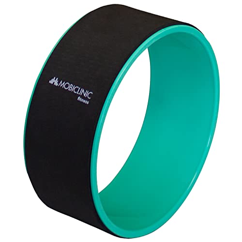 Mobiclinic® Fitness, Cerchio Yoga, Antiscivolo, Multifunzionale, Facilmente Lavabile, Migliora La Tua Flessibilità E Resistenza, Yoga Wheel, 30 X 13 C