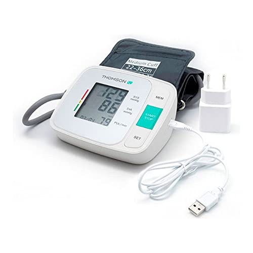 Thomson Cardio A6 - Sfigmomanometro Braccio Elettronico Con Bracciale – Rilevazione Di Aritmie Cardiache – Multiutente – 180 Memorie