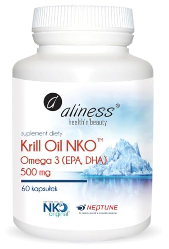 Olio Di Krill Omega 3 Olio Di Krill Nko 500Mg 60 Capsule Aliness