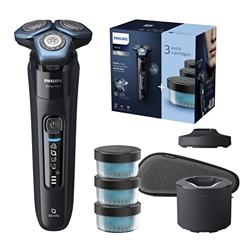 Philips Shaver Serie 7000, Rasoio Elettrico Wet & Dry (Modello S7783/63)