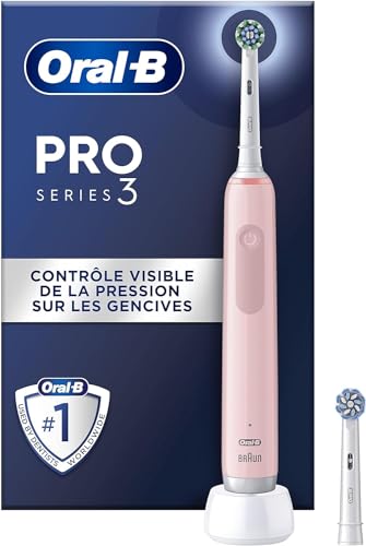 Oral-B Io - 3S Spazzolino Elettrico Ricaricabile Rosa + 1 Testina Di Ricambio