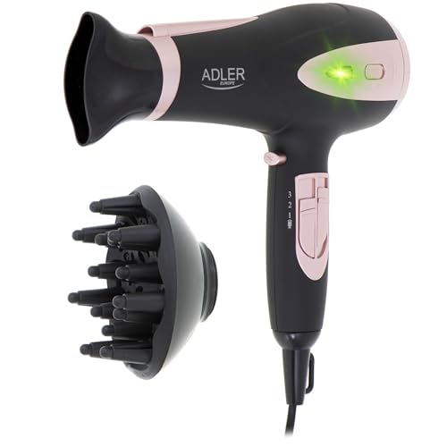 Adler Ad 2248B Sèche-Cheveux 2200 W Noir