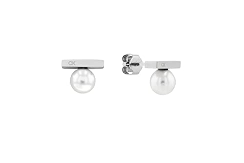 Calvin Klein Orecchini A Perle Da Donna Collezione Minimalist Pearl - 35000178