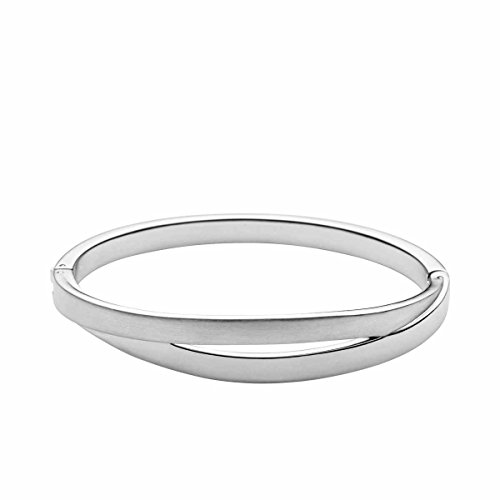 Skagen Bracciale Da Donna Kariana, 67 Mm X 62 Mm, 49,5 Mm X 61 Mm Lunghezza Interna Bracciale In Acciaio Inossidabile Argento, Skj0714040