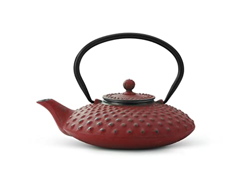 Bredemeijer Teiera Xilin 0.8L, Rosso Inbg001R, Inoxidable, 20 X 10 X 10 Cm