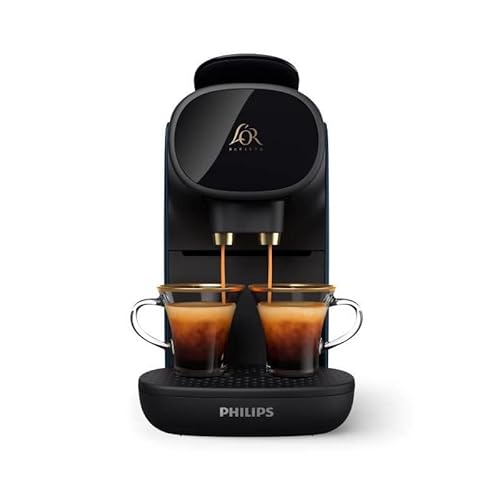 Double Espresso Coffee Machine Philips L'Or Barista Lm9012/40 - Night Blue