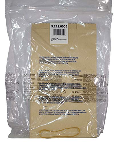 Sacco Filtro Carta X Aspirapolvere X Bidone Aspiratutto Conf. 10 Pz.
