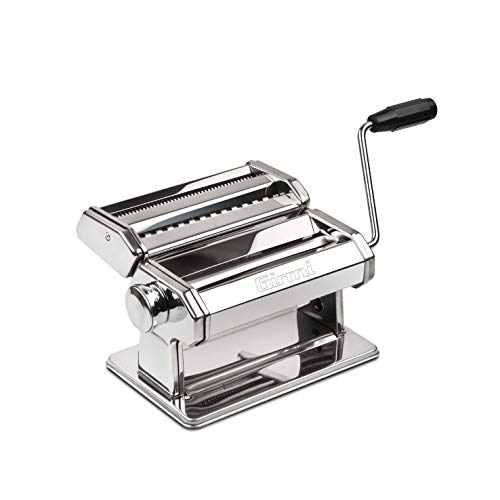 Girmi Im90 Macchina Per La Pasta, 9 Regolazioni, Rulli In Alluminio Da 15 Cm, Acciaio Inox