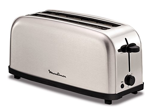 Moulinex Ls330D11 4Fetta/E 1400W Acciaio Inossidabile Tostapane