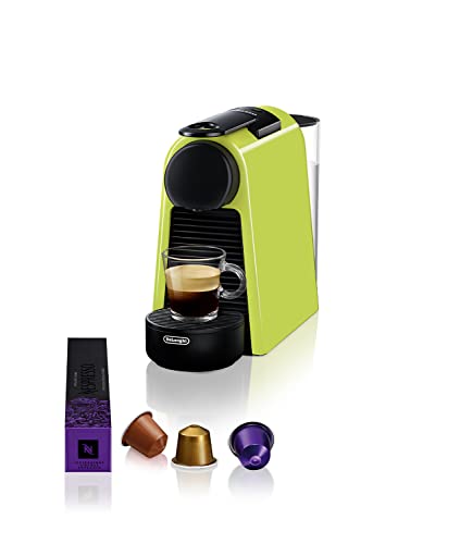 Nespresso Essenza Mini En85.L, Macchina Da Caffè Di De'Longhi, Sistema Capsule Nespresso, Serbatoio Acqua 0.6L, Lime Green