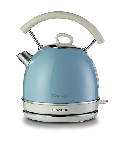 Ariete Bollitore Vintage 2877, Bollitore Elettrico Con Livello Acqua Visibile, Base Cordless 360°, Spegnimento Automatico, Impugnatura Ergonomica, Cap