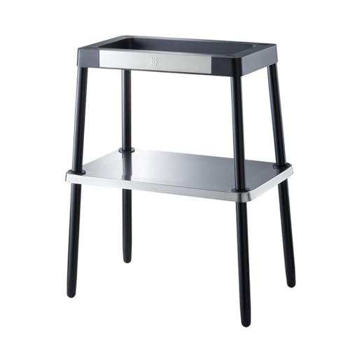 Wmf - Piedistallo Per Tutti I Barbecue Wmf Master Grill, 72 Cm Di Altezza, Cromato Opaco/Argento