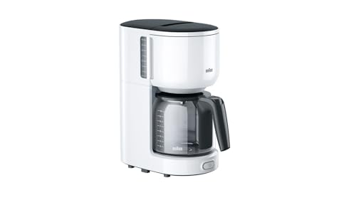 Braun Kf 3100 Libera Installazione Automatica Macchina Da Caffè Con Filtro 10Tazze Bianco