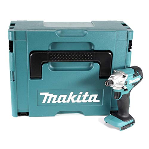 Makita Atornillador De Impacto Inalambrico Dtd156Zj, Aluminium