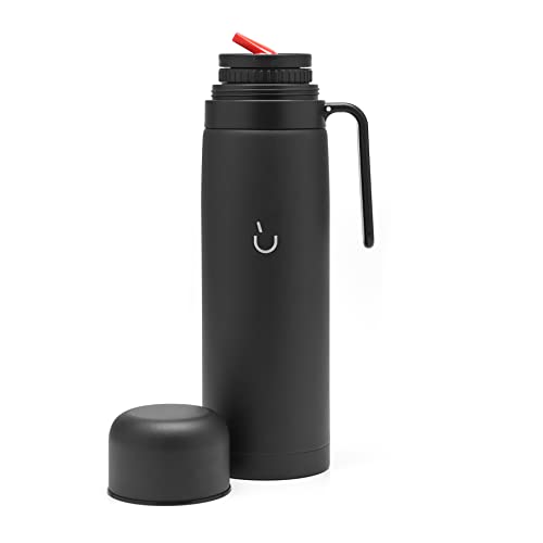 Balibetov Thermo Per Zucca Yerba Mate - Isolamento Sotto Vuoto Con Doppia Parete In Acciaio Inossidabile - Senza Bpa - Un Thermo Appositamente Progett