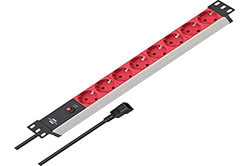 Brennenstuhl Regleta Rack Alu-Line 19"8 Vías,1390007118
