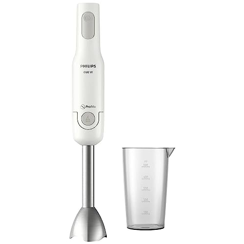 Philips Domestic Appliances Frullatore A Immersione 650 W, Con Controllo Schizzi E Tecnologia Promix, Hr2534/00, Bianco
