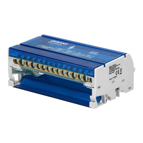 Orno Lz-8202/15 Morsettiera Distribuzione A 4 File, 15 Fili