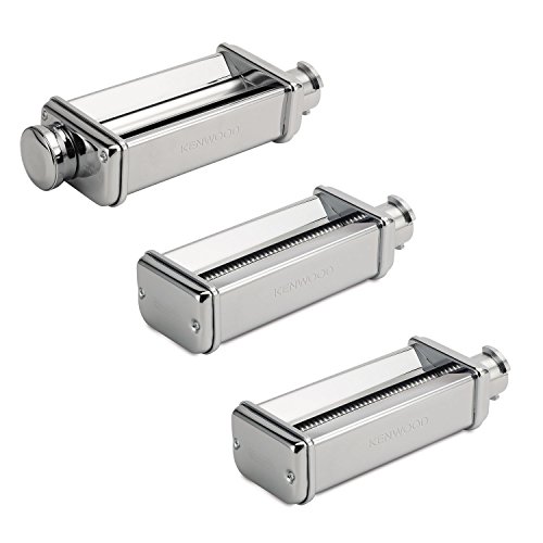 Kenwood Max980Me Set Sfogliatrice, Tagliapasta Spaghetti E Tagliapasta Per Fettuccine Accessori Per Impastatrice Planetaria Kcc+Kvc+Kvl+Kmx, Acciaio I