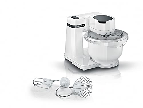 Bosch Elettrodomestici, Macchina Da Cucina, Mum Serie 2, 700 W, Pannello Del Mobile, Bianco Mums2Aw00
