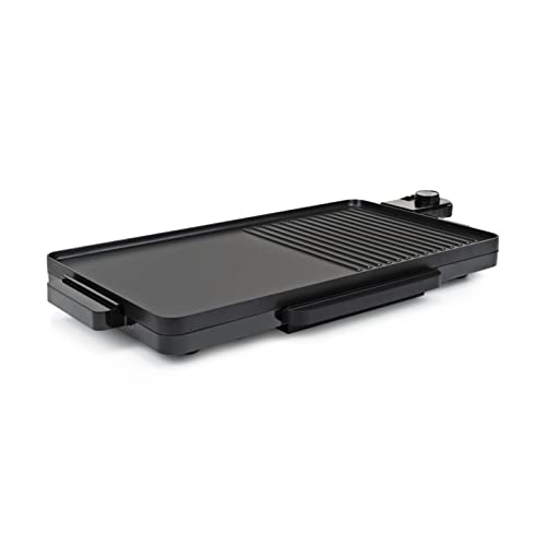 Tristar Bp-2750 Griglia Bistecchiera, 2000 W, Alluminio Pressofuso, Nero