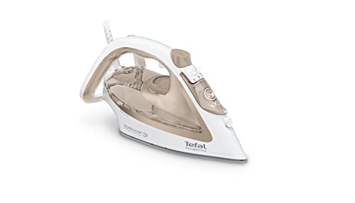 Tefal Easygliss Eco, Ferro A Vapore, 2800 Watt, Colpo A Vaporen240 G/Min, 88% Riciclabile, Modalità Eco, Mocha/Bianco, Fv5780