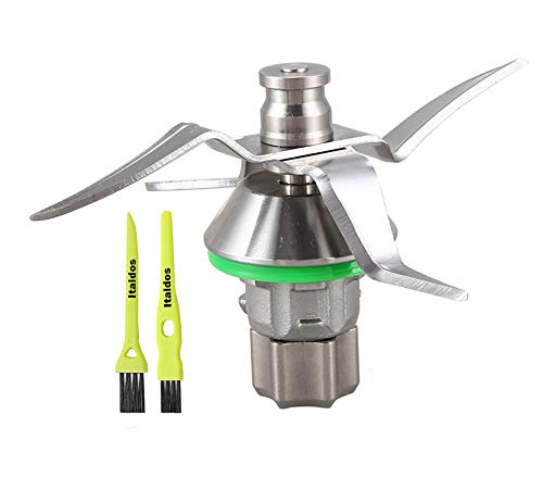 Italdos Gruppo Coltelli Lame Compatibile Per Vorwerk Thermomix Bimby Tm5 Tm 5 In Acciaio Inox Con Spazzolini Multiuso