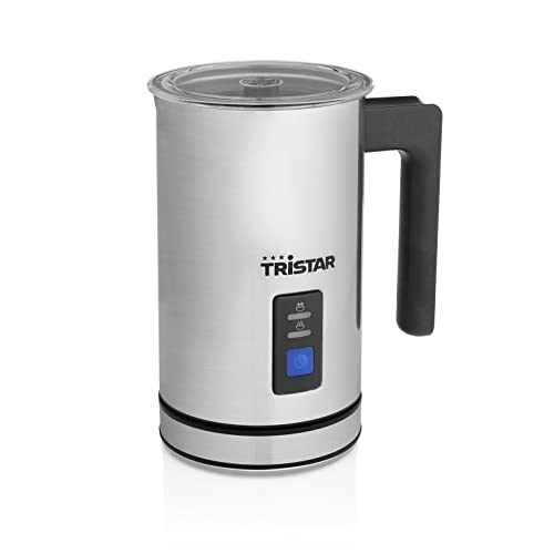 Tristar Mk-2276 Montalatte, 500 W, Acciaio Inox, Argento