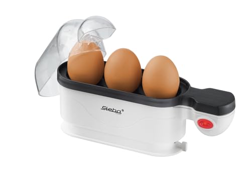 Steba Ek 4 Cuecehuevos 3 Huevos 350 W Negro, Blanco