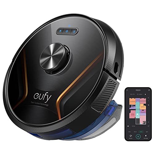 Eufy Robovac X8 Hybrid Eu Aspirapolvere Robot Senza Sacchetto Nero