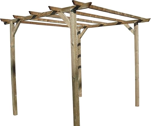 Pergola In Legno Mt 3X3 H. 2,5 05-25Eco