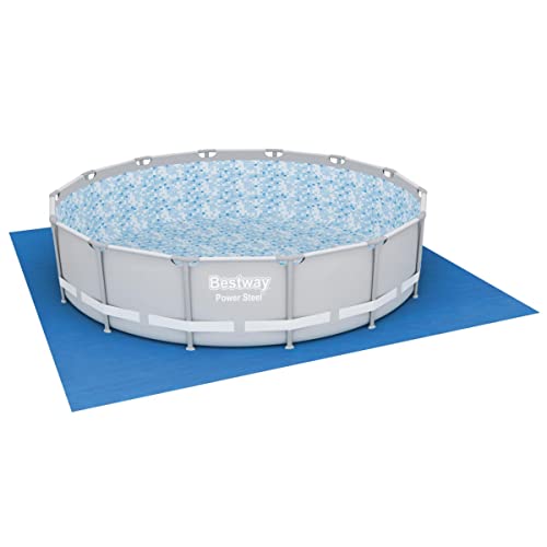 Bestway 58003 Tappeto Base Per Piscina Da 488 X 488 Cm, Blu