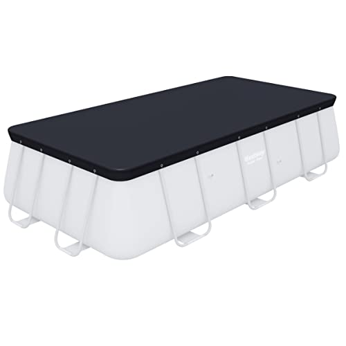 Bestway 58232 Telo Di Copertura Per Piscina Fuori Terra Rettangolare Da 404 X 201 X 100 Cm E 412 X 201 X 122 Cm