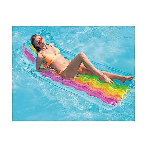 Intex 58724Eu - Materassino Rainbow, 203X84 Cm