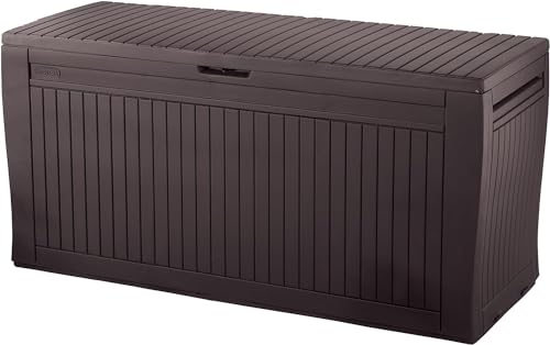 Keter 231317 Baule, Comfy Marrone, 116.7 X 44.7 X 57 Cm