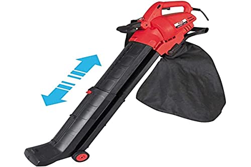 Valex Aspiratore Soffiatore Elettrico Merak 3000W, Rosso