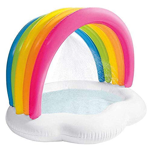 Intex-136725 Piscina, Multicolore, 119 X 94 X 84 Cm