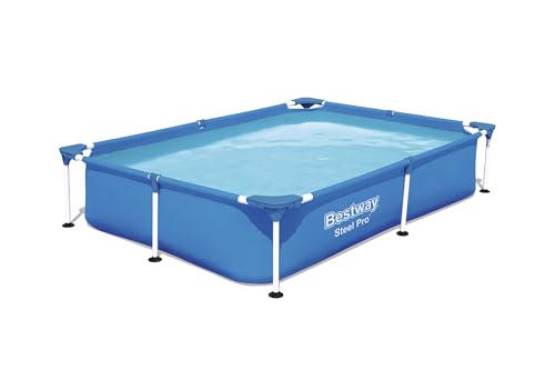 Bestway Steel Pro 56401 Piscina Con Bordi Piscina Rettangolare 1200L Blu Piscina Fuori Terra