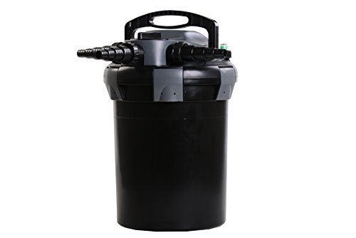 Aquaforte Acquaforte Cbf 8000 Filtro A Pressione, Nero, 34 X 34 X 53 Cm