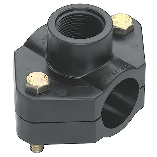 Gardena Sprinklersystem Presa A Staffa, 25 Mm X 3/4" Filetto Femmina, Per Installare L’Irrigatore Lungo La Linea, Combinabile Con La Prolunga Snodata 