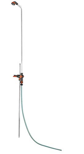 Gardena Doccia Da Giardino Duo: Doccia Con Due Tipi Di Getto, A Pioggia E Nebulizzato, Portata D'Acqua Regolabile In Continuo E Disattivabile (959-20)